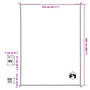 Voir la diapositive 6 : VIDAXL Couverture de pique-nique avec piquets vert 205x155 cm