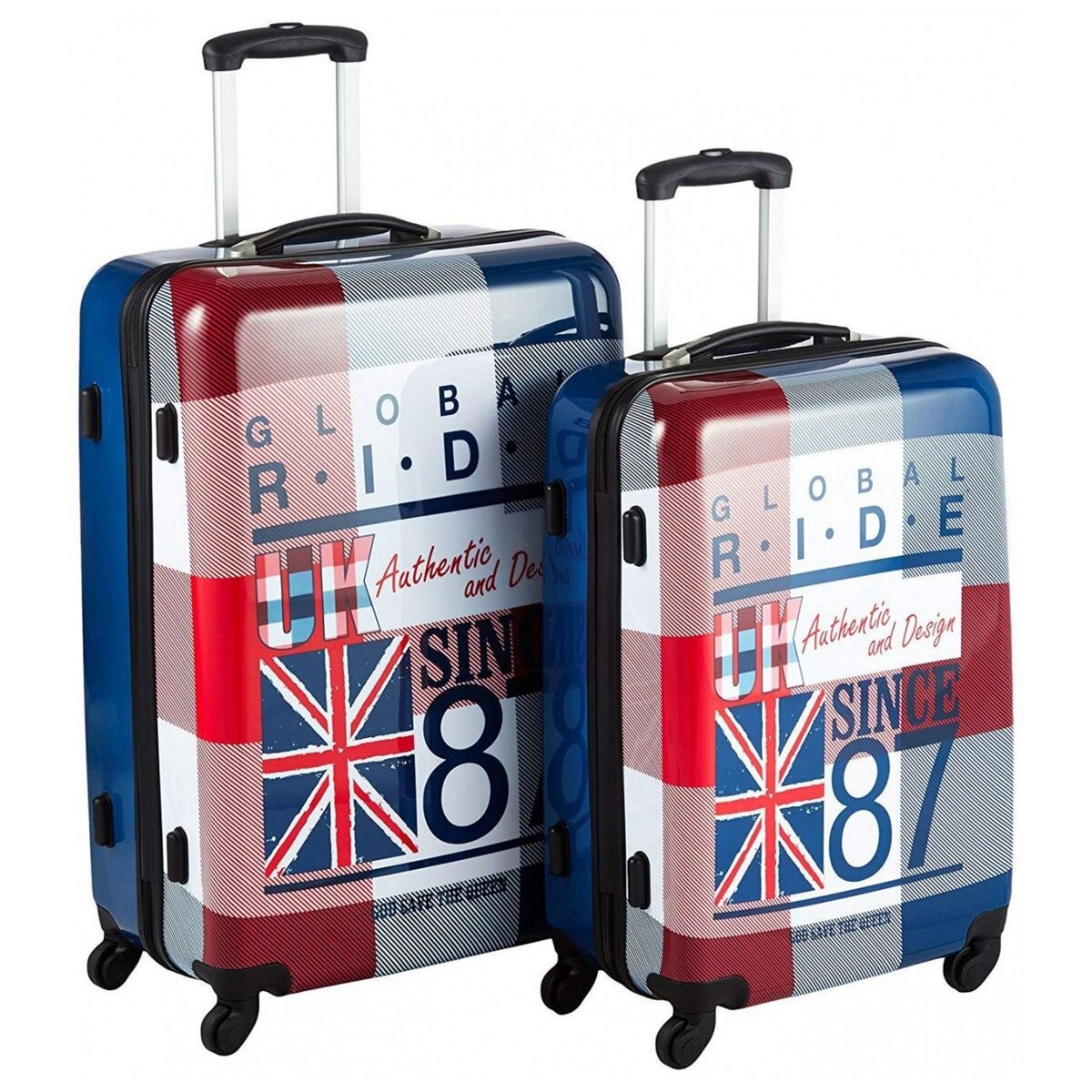 Bagtrotter Set de 2 valises 60cm 70cm G.ride England