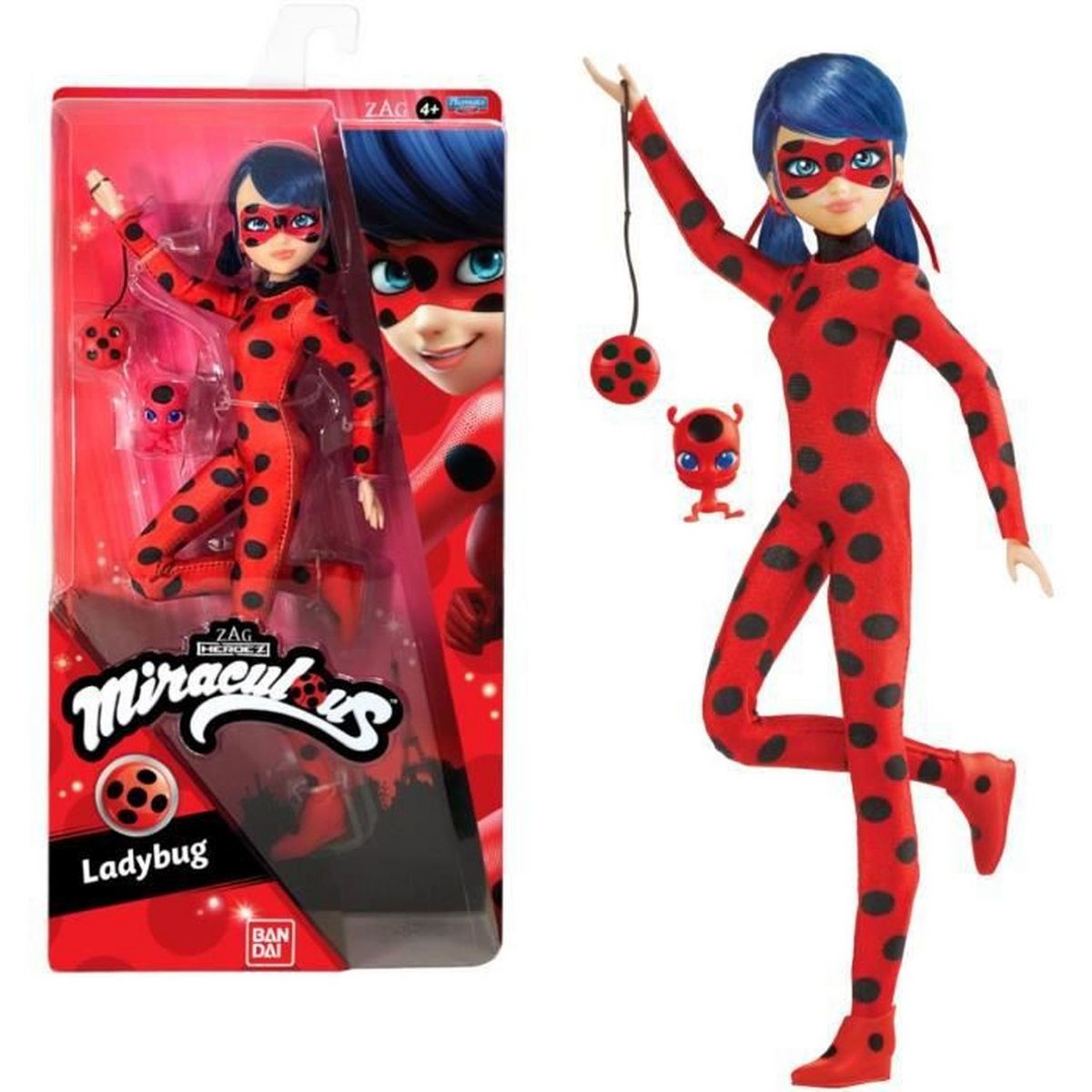 BANDAI Poupée à sequins 26 cm Miraculous 