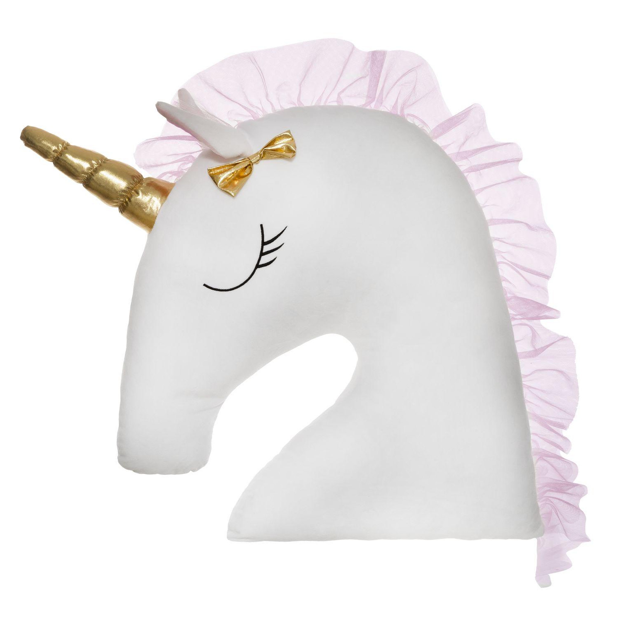 Atmosphera Kids Coussin design licorne - blanc