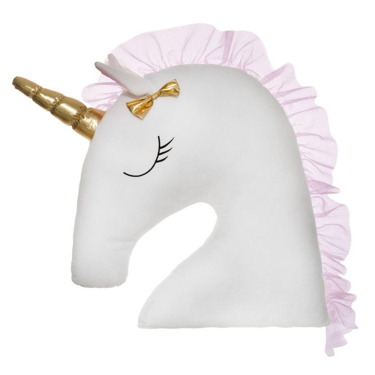 Atmosphera Kids Coussin design Licorne - Blanc