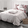 Voir la diapositive 2 : ATELIER DU COTON Parure housse de couette 100% coton 71 fils bonheur reversible