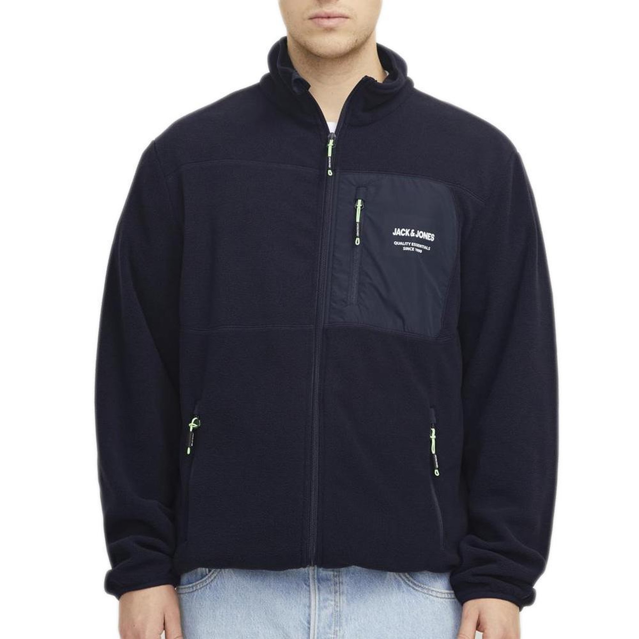 Jack & Jones Veste Marine Homme Jack & Jones Theo. Coloris disponibles : Bleu