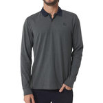 TBS Polo Manches  ongues es Homme TBS PEKANPO. Coloris disponibles : Gris