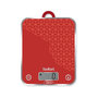 Voir la diapositive 1 : TEFAL Balance de cuisine Optiss Graphic Rouge