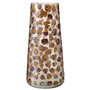 Voir la diapositive 1 : Paris Prix Vase Design en Verre  Gerard  36cm Ambre