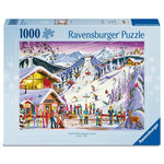 RAVENSBURGER Puzzle 1000 pièces - Au Rythme des Pistes