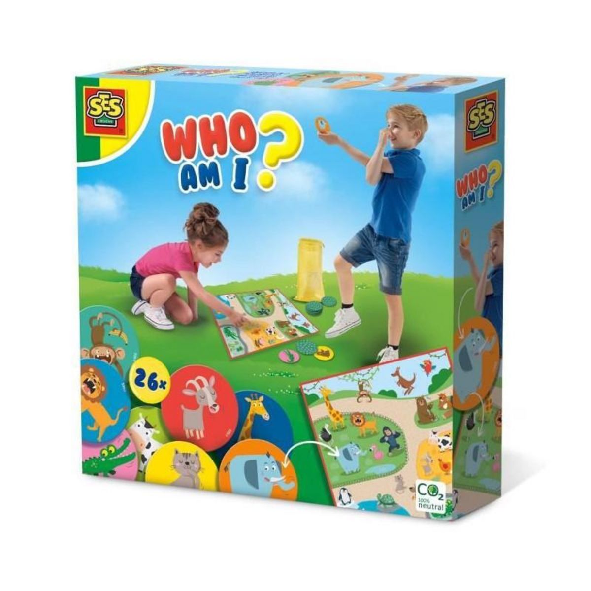 SES Creative Qui suis-je ? Animaux - SES CREATIVE