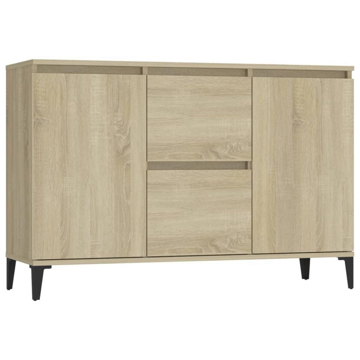 VIDAXL Buffet chene sonoma 104x35x70 cm bois d'ingenierie