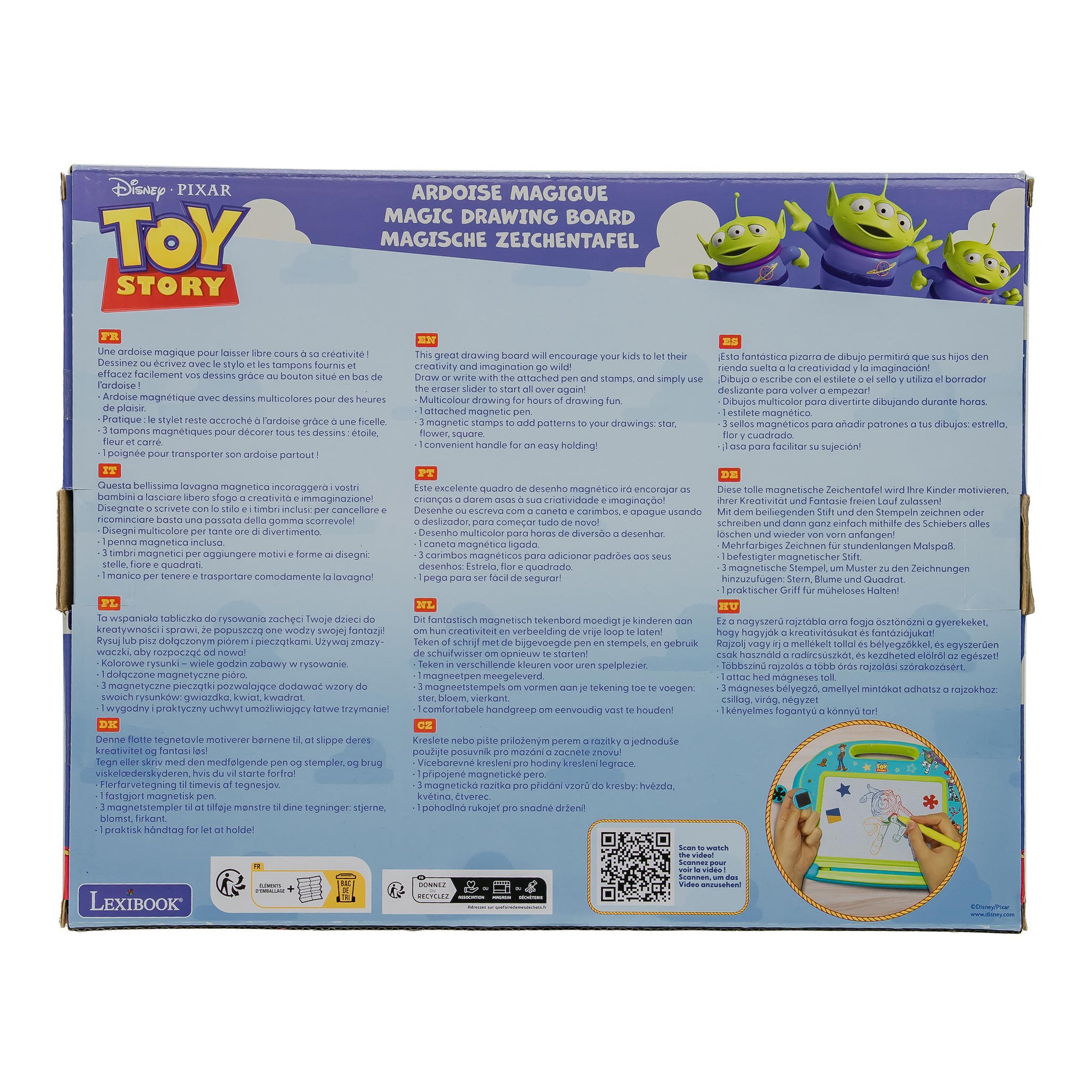 Voir la diapositive 4 : Lexibook Ardoise Magique Marvel Toy Story