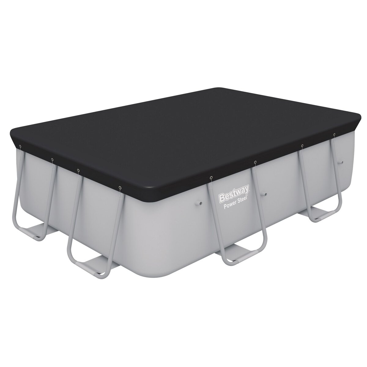 BESTWAY Bâche 4 saisons pour piscine Rectangulaire Power Frame 2,82 x 1,96 m 