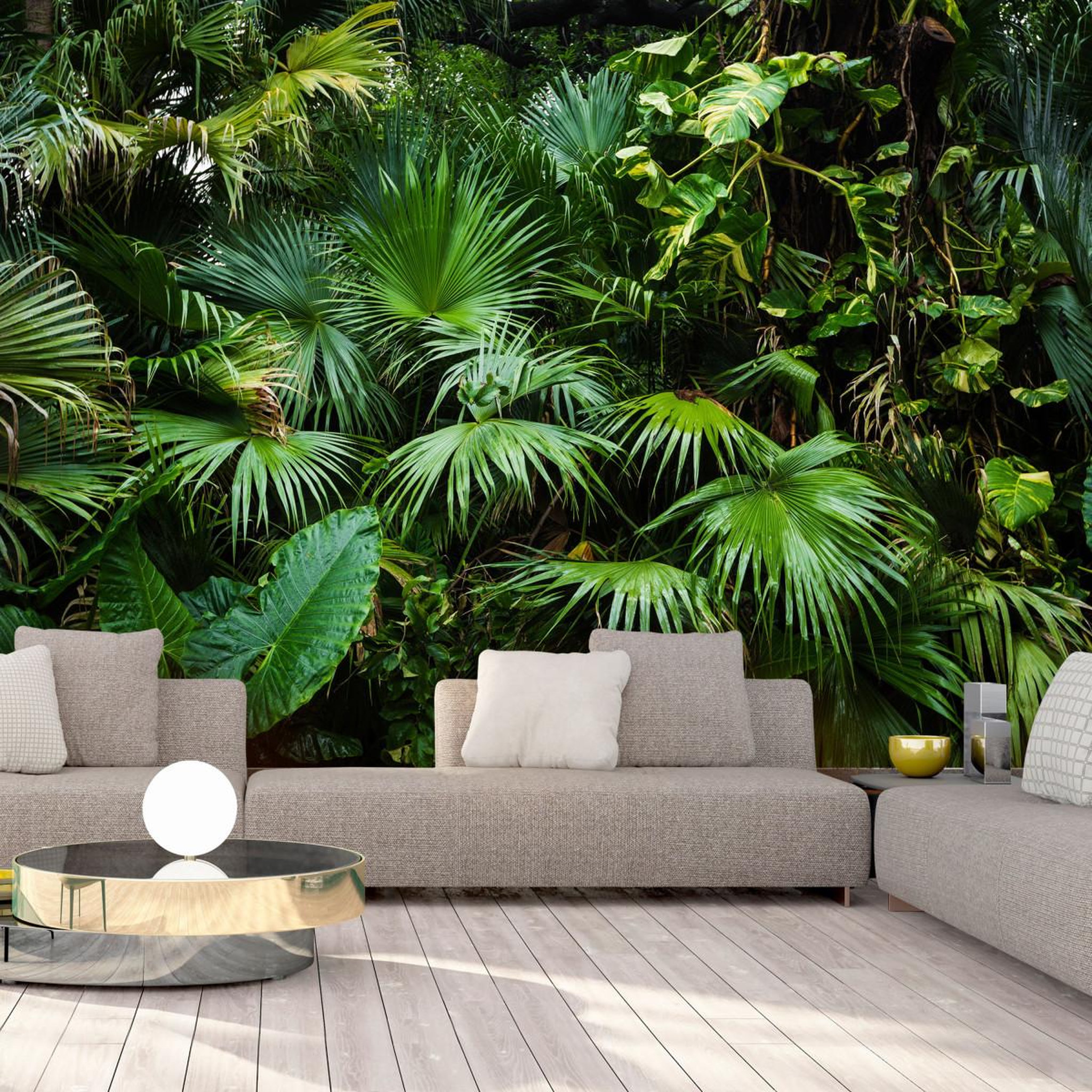 Paris Prix Papier peint  sunny jungle. Coloris disponibles : Multicolore