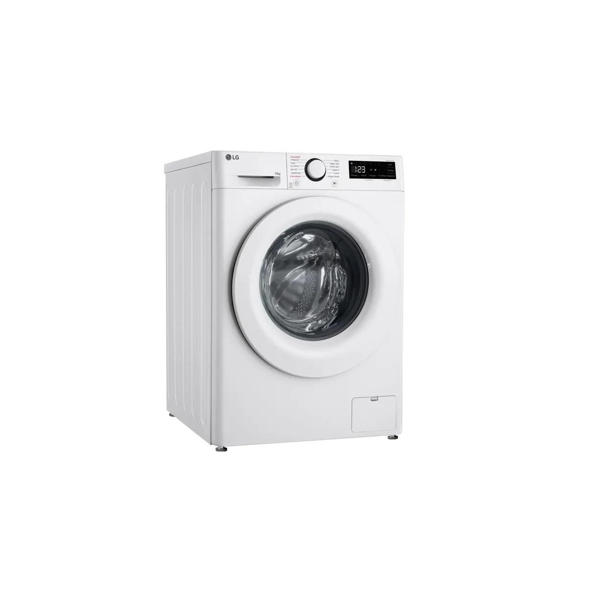 LG Lave-linge hublot 10kg 1400 tours/min - F14R33WHS