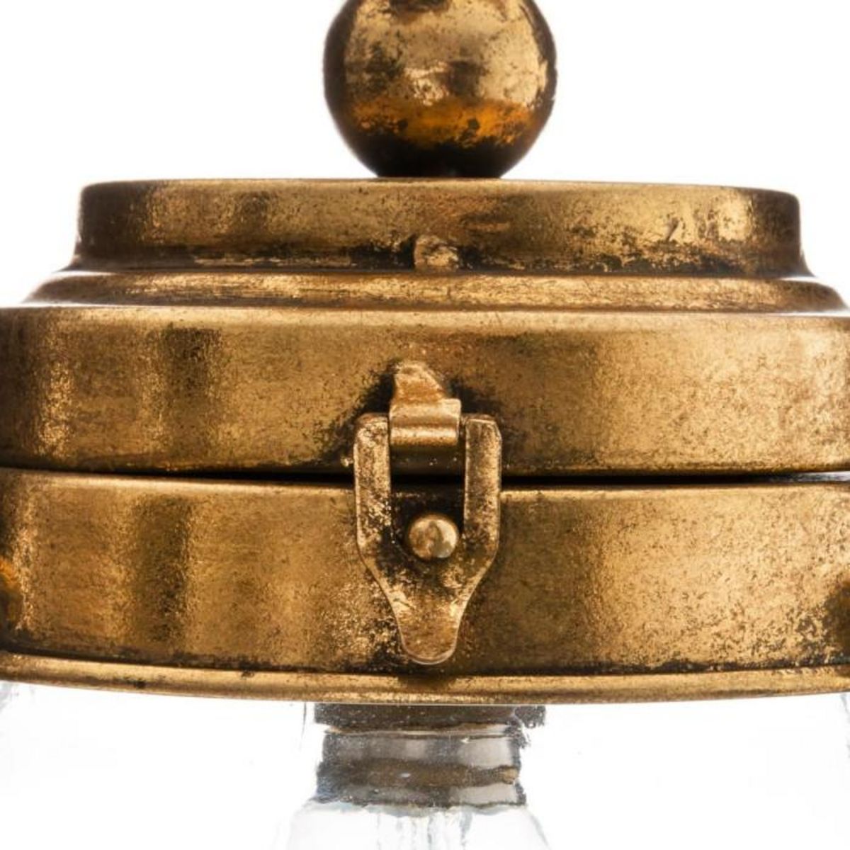 ATMOSPHERA Lampe à Poser LED  Ananas  33cm Or