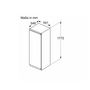 Voir la diapositive 5 : BOSCH Réfrigérateur 1 porte intégrable à glissières 55cm 280l - KIL82NSE0