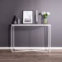 Voir la diapositive 5 : Paris Prix Console Design  Palace  110cm Gris Foncé & Blanc