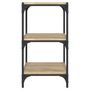Voir la diapositive 5 : VIDAXL Bibliotheque Chene Sonoma 40x33x70,5 cm Bois d'ingenierie acier