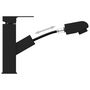 Voir la diapositive 5 : VIDAXL Robinet de lavabo retractable Finition noire 157x172 mm