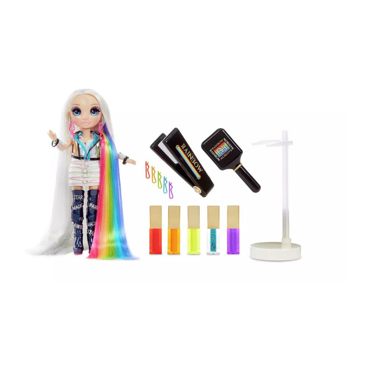 Promo Rainbow HIgh Hair Studio chez Auchan