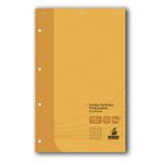 AUCHAN Bloc notes 21x31.5cm - 160 pages - Petits carreaux 5x5
