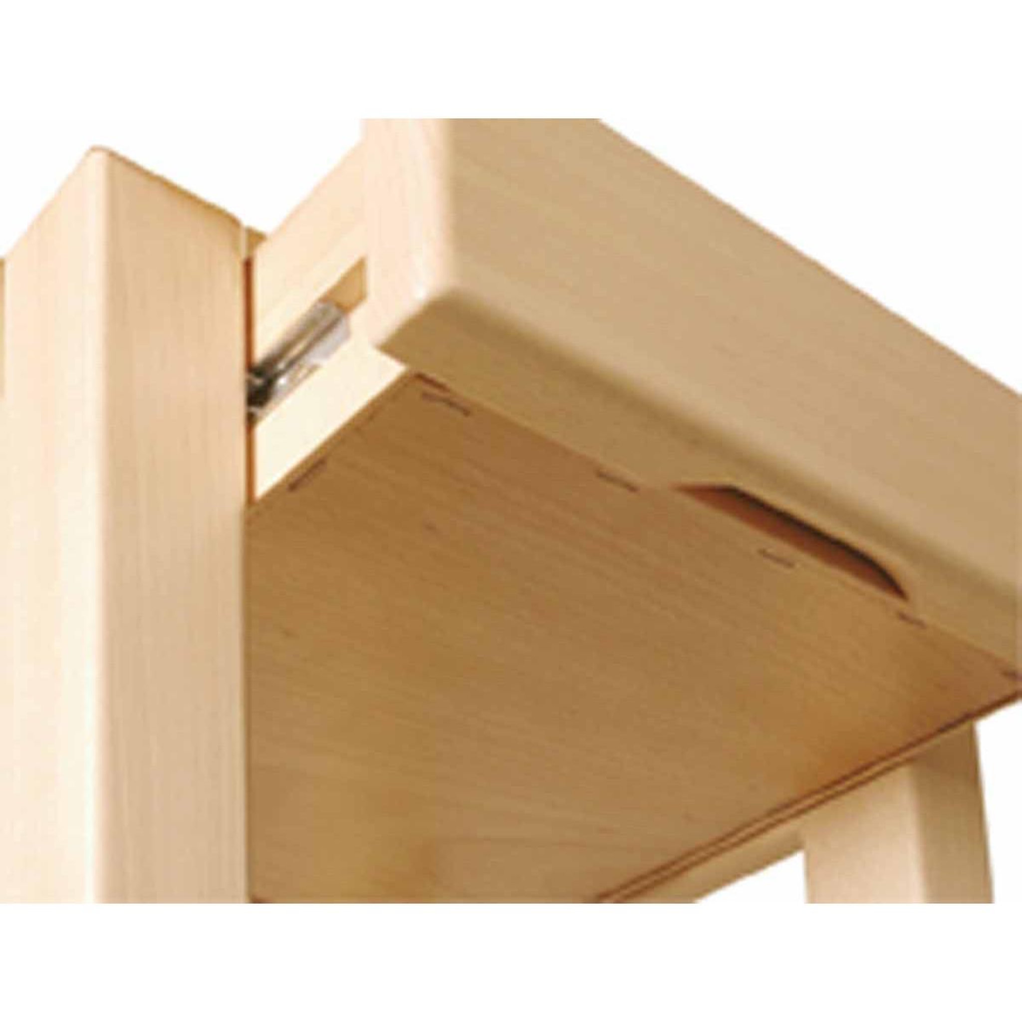 Voir la diapositive 4 : Paris Prix Console 1 tiroir bois  nido  73cm naturel
