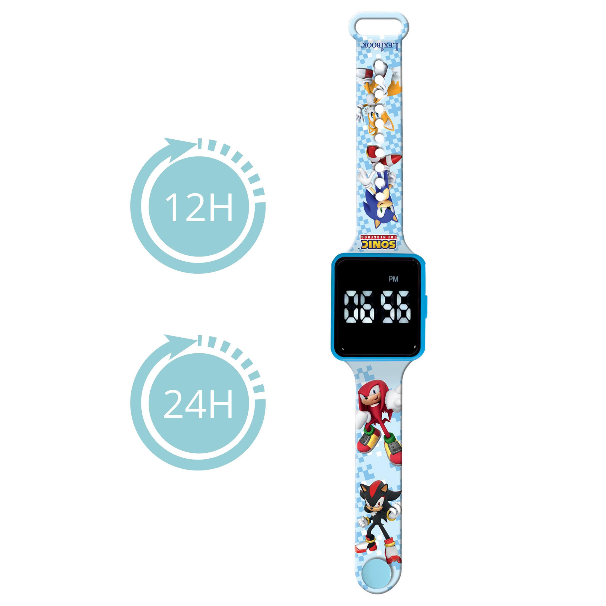 Voir la diapositive 3 : Lexibook Montre digitale LED Sonic