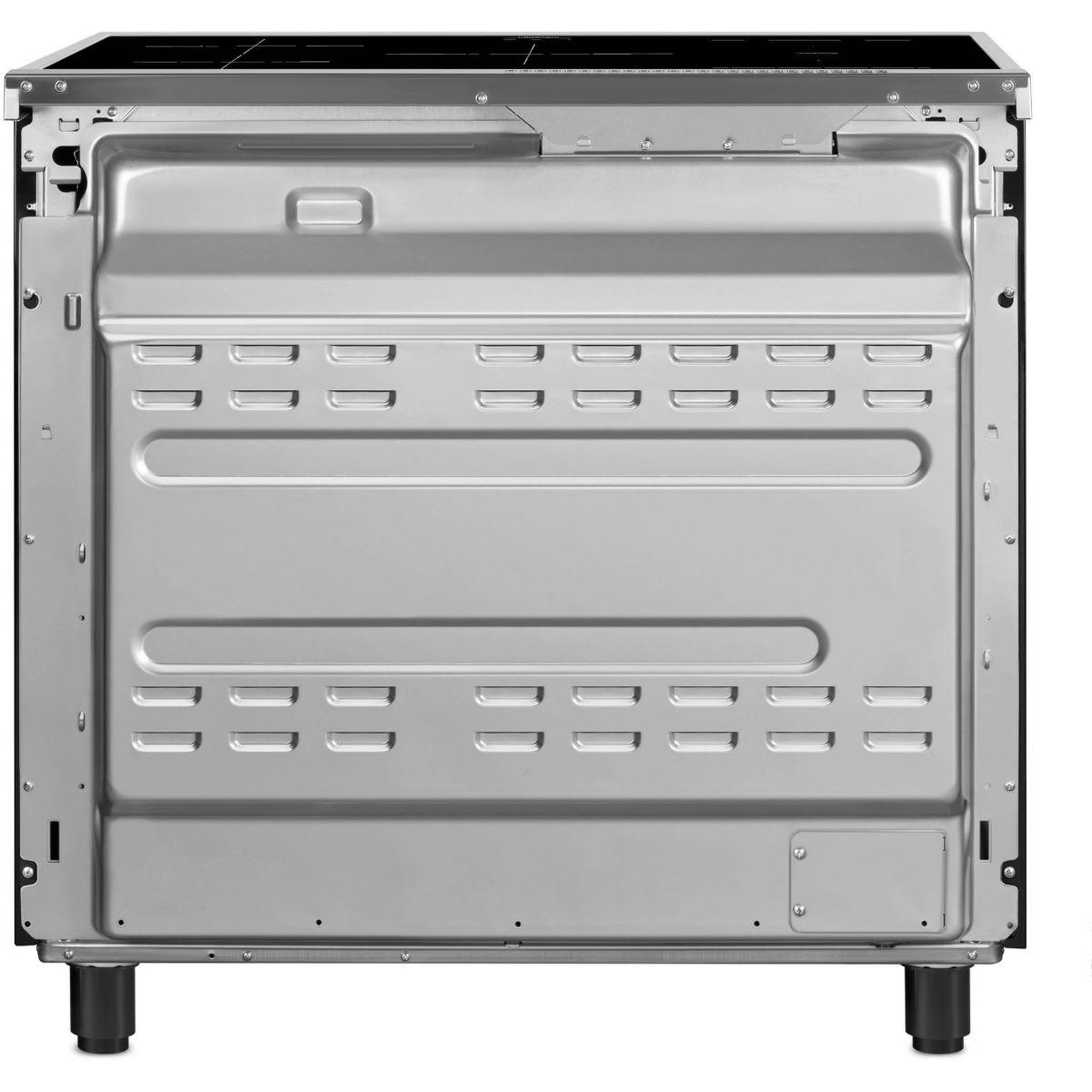 Voir la diapositive 5 : SMEG Piano de cuisson induction CPF92IMX