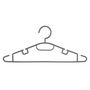 Voir la diapositive 2 : FIVE Lot de 10 Cintres 40cm Gris