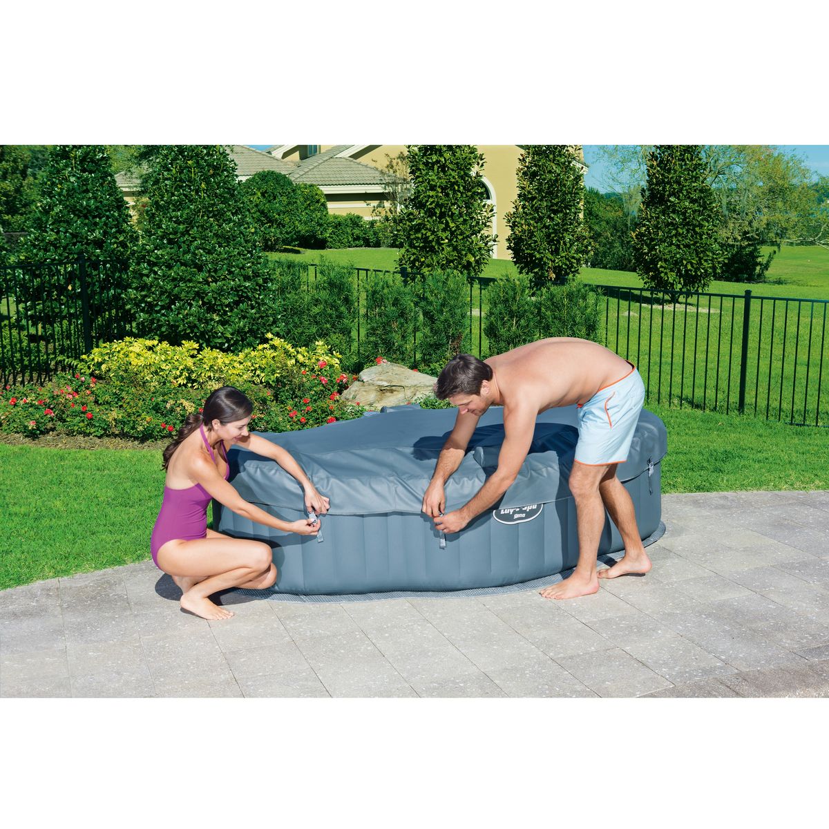 BESTWAY Spa SIENA 2 places ovale