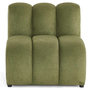 Voir la diapositive 1 : LISA DESIGN Debbie - module d'assise en tissu texturé