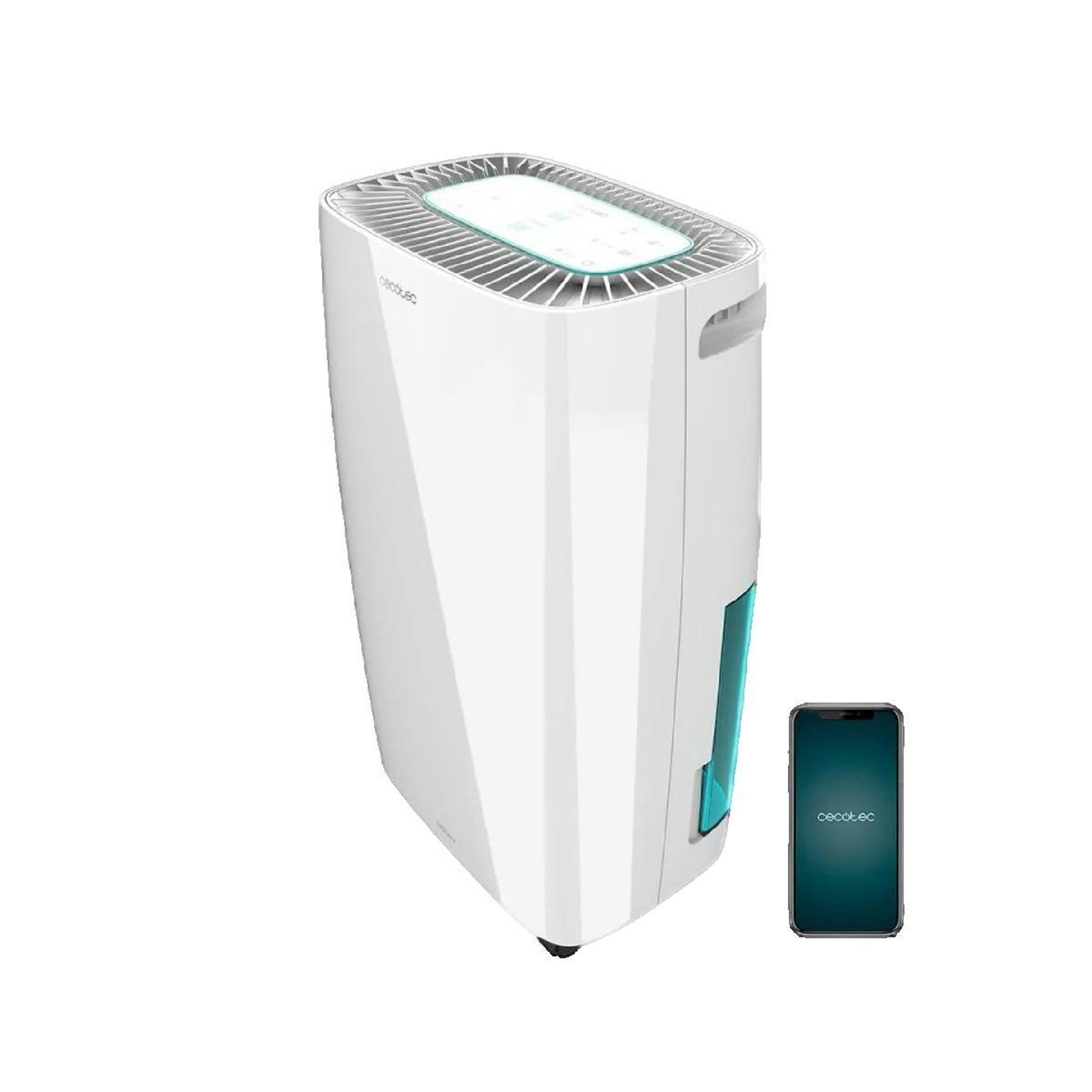 CECOTEC Déshumidificateur cecotec Moderne avec contrôle wifi et réservoir 2,5 litres