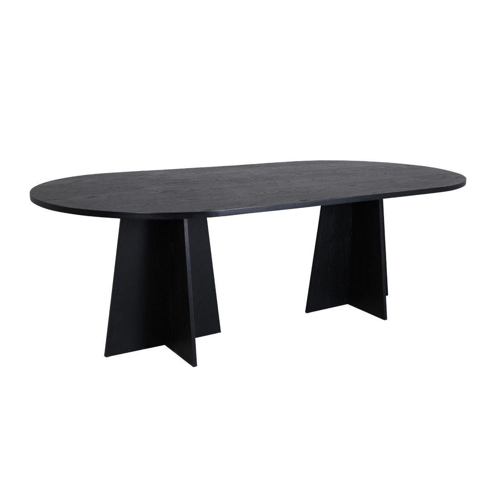 Paris Prix Table à manger design  bootcut  230cm noir