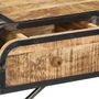 Voir la diapositive 5 : VIDAXL Buffet 120x30x75 cm bois de manguier massif