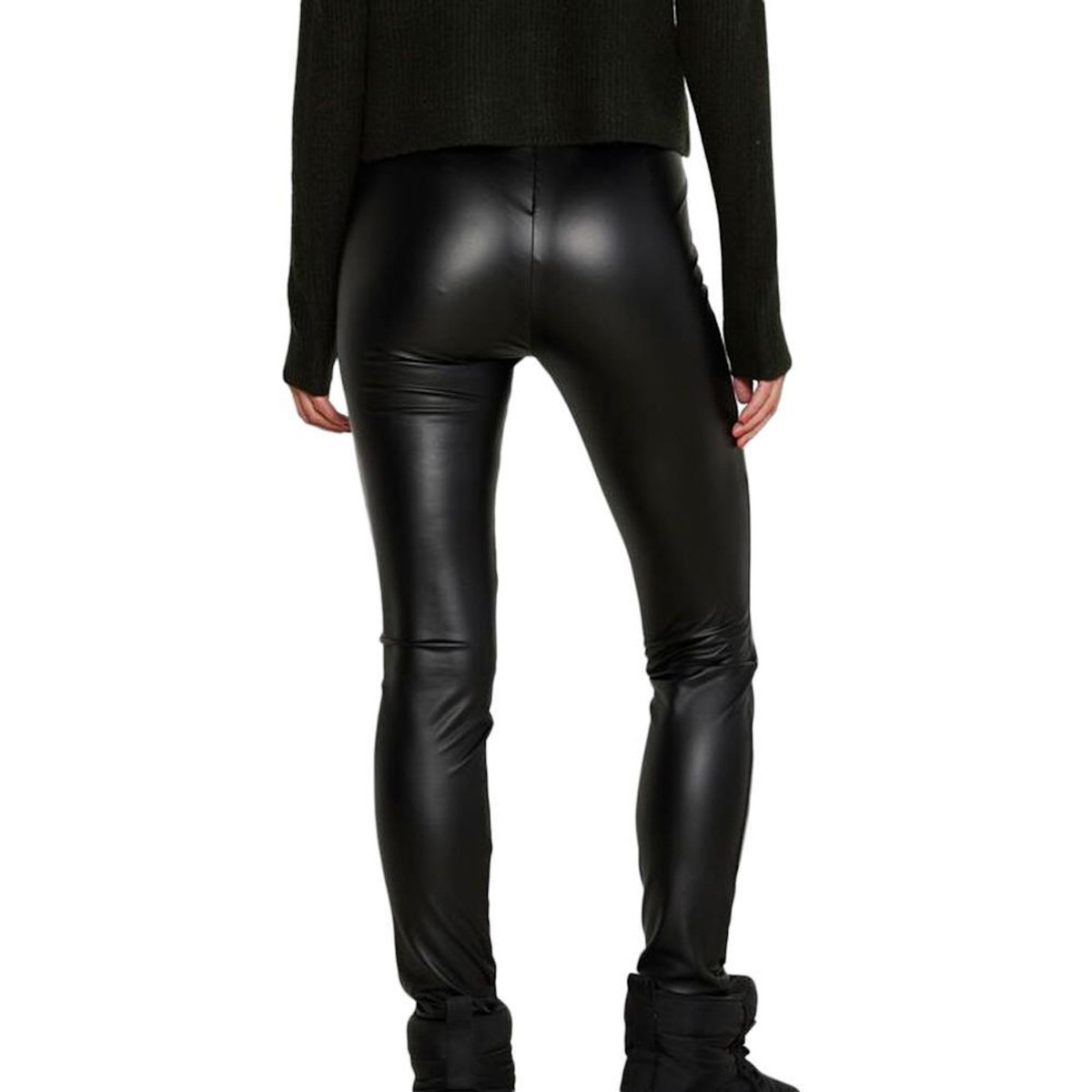 NOISY MAY Pantalon Simili cuir  Femme Noisy May Coated