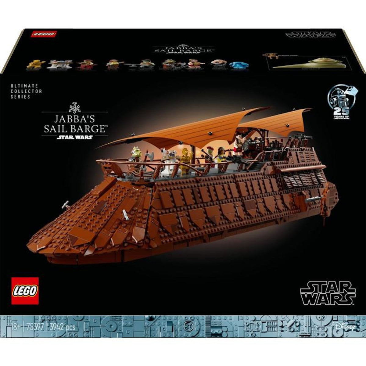 LEGO LEGO® Star Wars™ 75397 La barge à voiles de Jabba Exclusivité