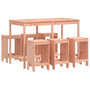 Voir la diapositive 2 : VIDAXL Ensemble de bar de jardin 7 pcs bois massif douglas