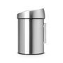Voir la diapositive 2 : BRABANTIA Poubelle Touch Bin 3 Litres Matt Steel
