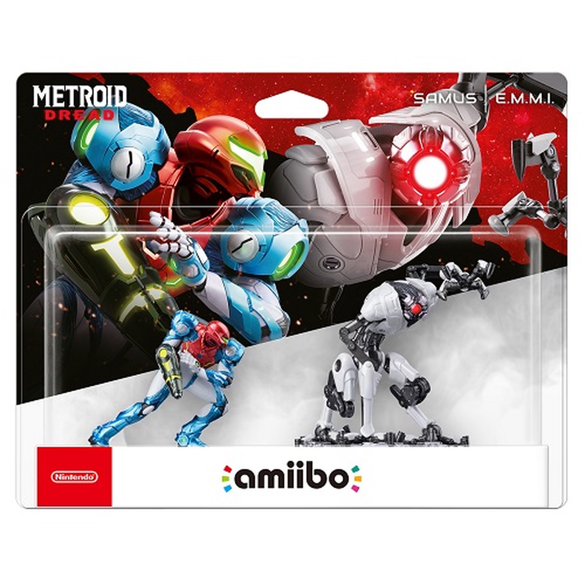 Voir la diapositive 1 : Figurine Amiibo Metroid Samus et EMMI