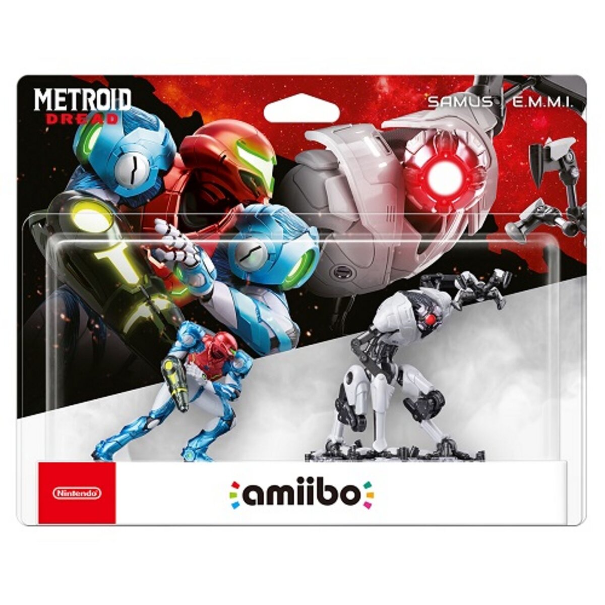 Figurine Amiibo Metroid Samus et EMMI
