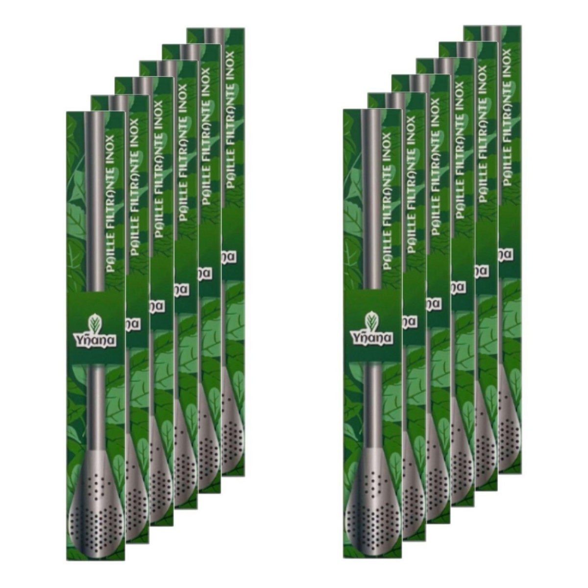 Paille filtrante à maté 17,5cm - Bombilla