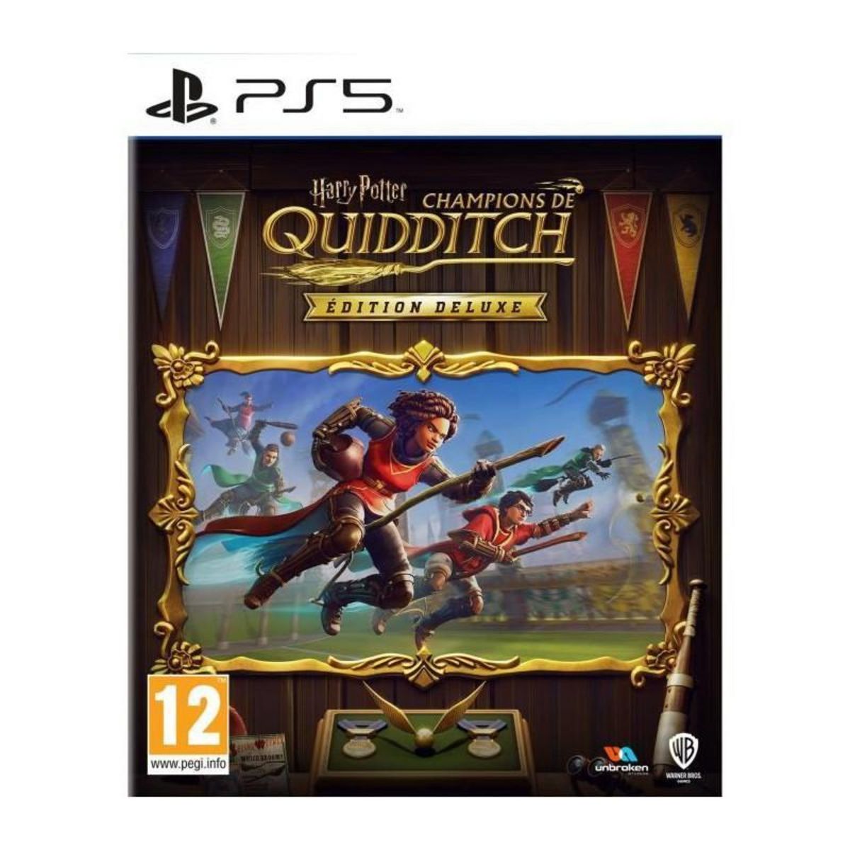 WARNER GAMES Harry Potter : Champions de Quidditch - Jeu PS5 - Edition Deluxe
