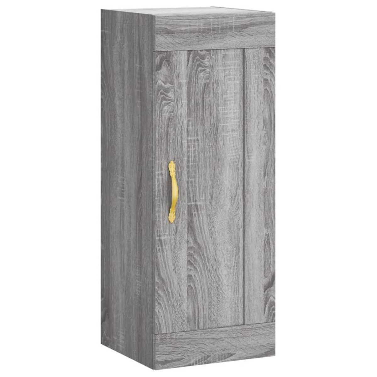 VIDAXL Armoire murale sonoma gris 34,5x34x90 cm bois d'ingenierie