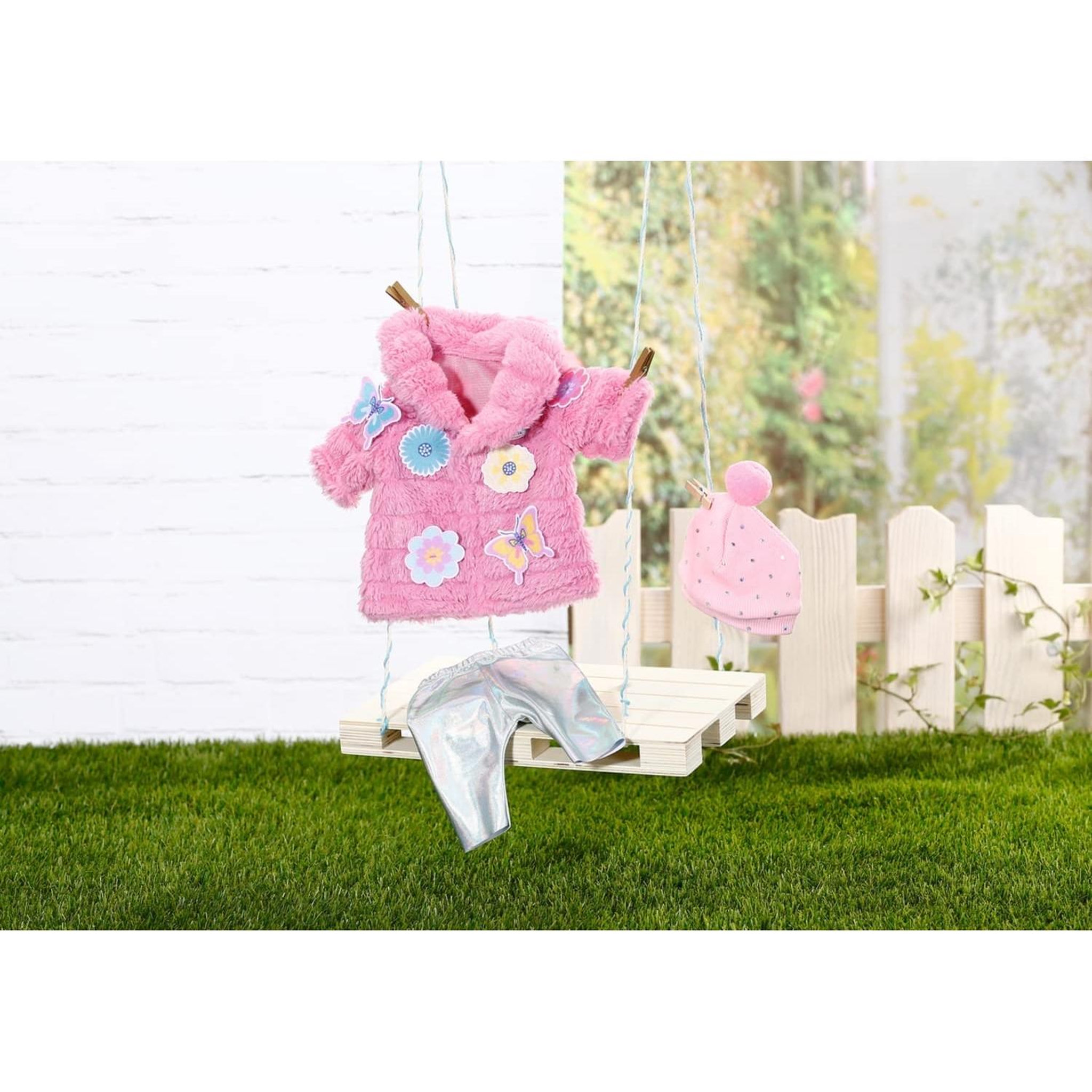 Voir la diapositive 5 : Zapf Creation BABY born Tenue Deluxe joli rose pour poupée 43cm
