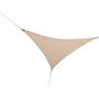 Voir la diapositive 2 : Jardiline Voile d'ombrage triangulaire 5x5x5m sable - vs555 sable