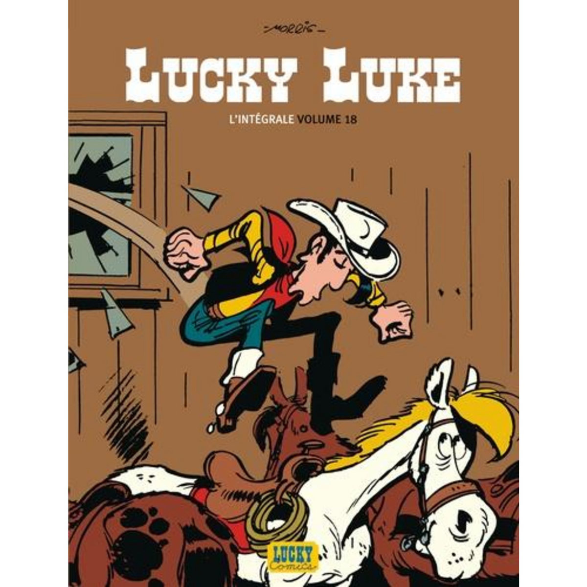 LUCKY LUKE I'INTEGRALE TOME 18 : FINGERS ; LE DAILY STAR ; LA FIANCEE DE LUCKY LUKE, Morris