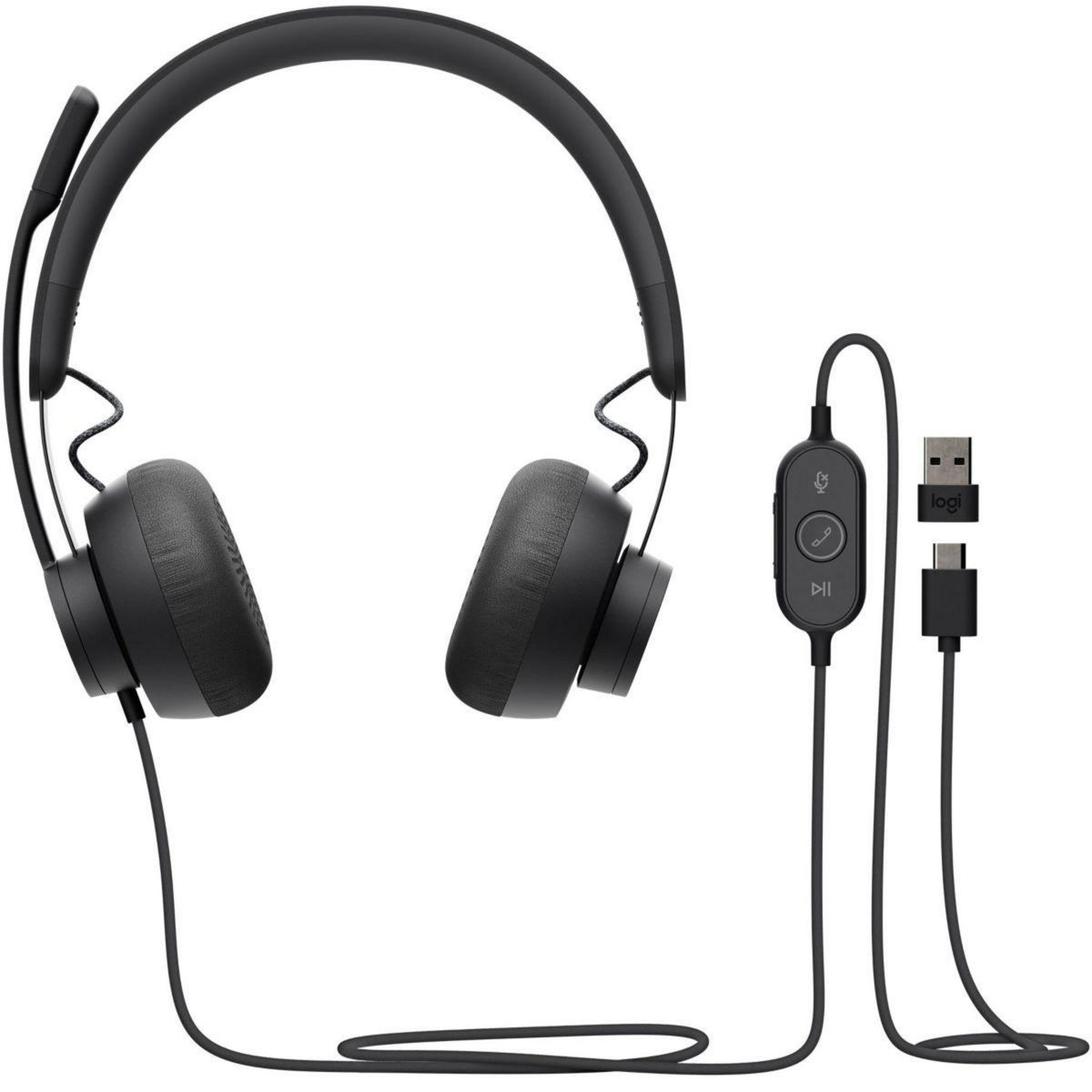 Logitech Micro-casque Zone 750 Graphite