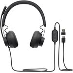 Logitech Micro-casque Zone 750 Graphite