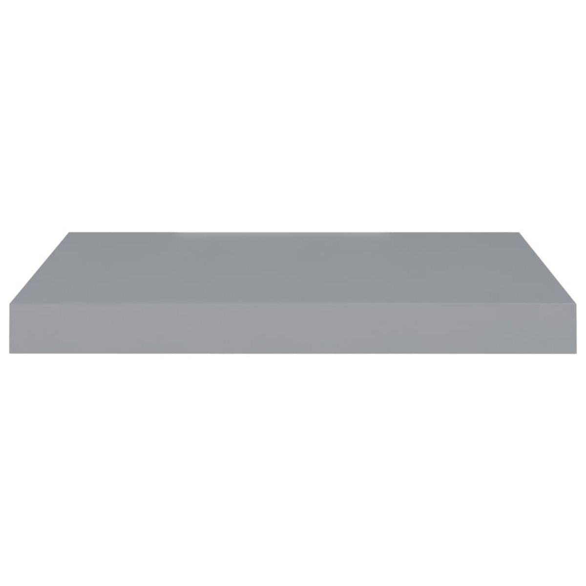 VIDAXL Etageres murales flottantes 4 pcs gris 50x23x3,8 cm MDF