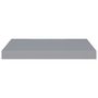 Voir la diapositive 4 : VIDAXL Etageres murales flottantes 4 pcs gris 50x23x3,8 cm MDF