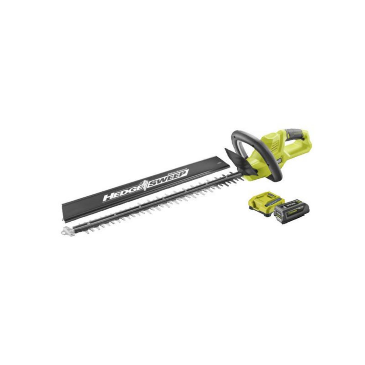 Ryobi Taille-haies 36V RYOBI - Lame 60cm - Batterie 4,0Ah - Chargeur rapide - RY36HT60A-140